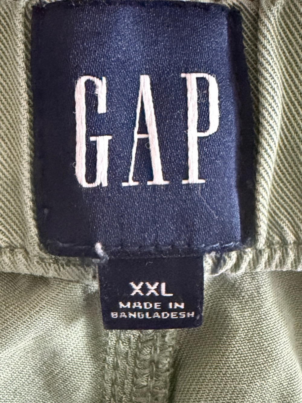 GAP Green Elastic Waist Drawstring Athletic Shorts - Picture 5 of 6